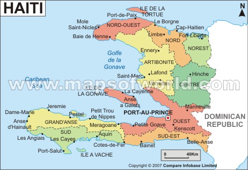 Port Au Prince map